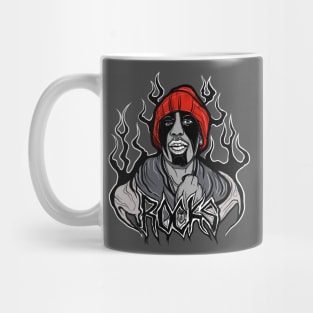 Black metal Biggums Mug